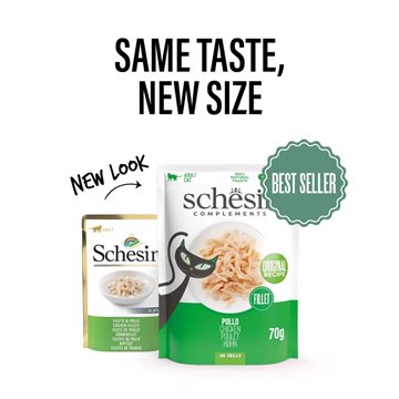 SCHESIR Chicken fillet in jelly - wet cat food - 70g