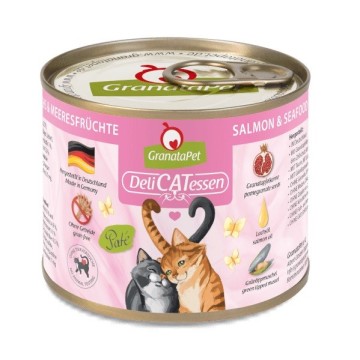 GRANATAPET DeliCATessen salmon and seafood - wet cat food - 200g