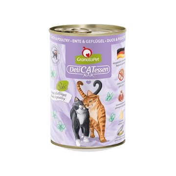 GRANATAPET DeliCATessen Duck and poultry - wet cat food - 400g