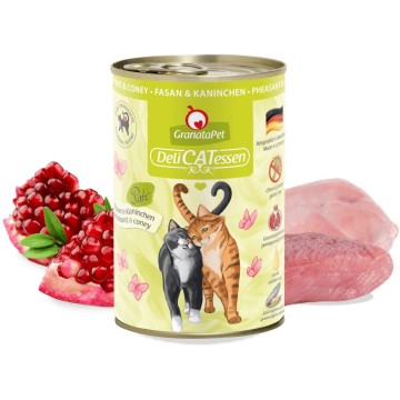 GRANATAPET DeliCATessen Pheasant and coney - wet cat food - 400g