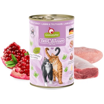 GRANATAPET DeliCATessen Lamb and turkey - wet cat food - 400g