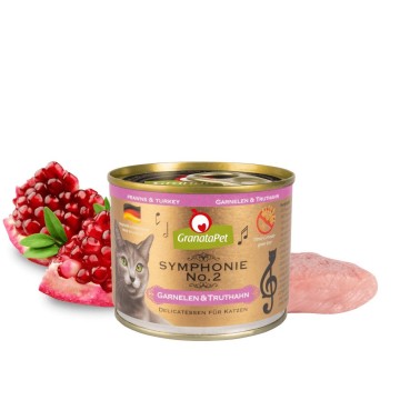 GRANATAPET Symphonie  No.2 Prawns and turkey - wet cat food - 200g