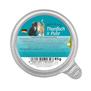 GRANATAPET Filet á la carte Tun with turkey - wet cat food - 85g