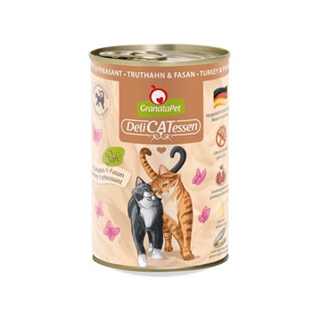 GRANATAPET DeliCATessen Turkey and pheasant - wet cat food - 400g