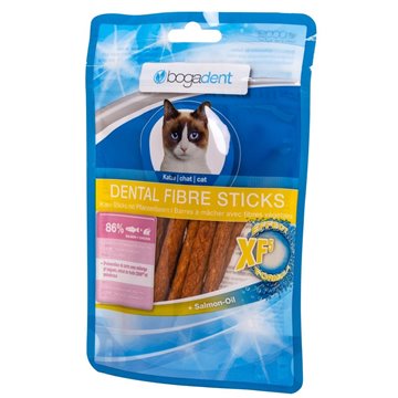 BOGAR Bogadent Dental fibre sticks Salmon - cat treats - 50g
