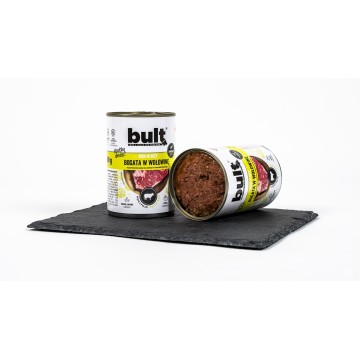 BULT Rich in beef - wet dog food - 400g