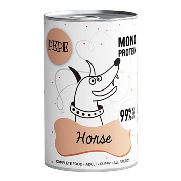 PAKA ZWIERZAKA Pepe Horse - wet dog food - 400g