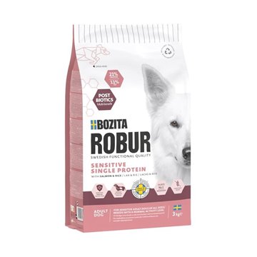 BOZITA Robur Sensitive Single Protein Salmon - dry dog food - 3kg