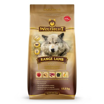 WOLFSBLUT Range Lamb Lamb with rice - dry dog food - 12 5kg