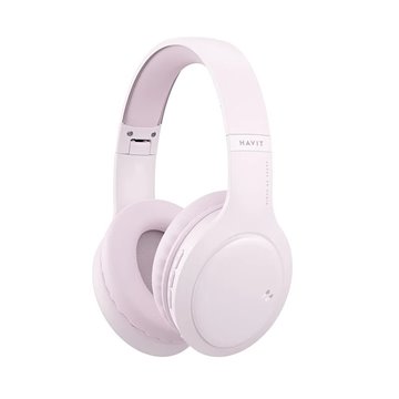 Havit H633BT - wireless on-ear headphones  pink