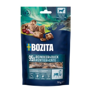 BOZITA Meaty bites Reindeer and duck - dog treat - 70g