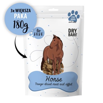 PAKA ZWIERZAKA Lio Pepe Horse XL - dog treat - 180g