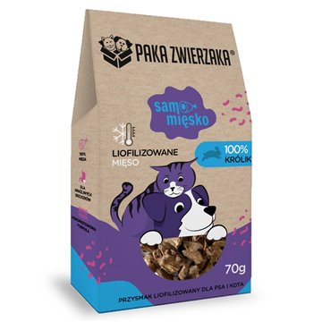 PAKA ZWIERZAKA Samo Mięsko Rabbit - dog treat - 70g