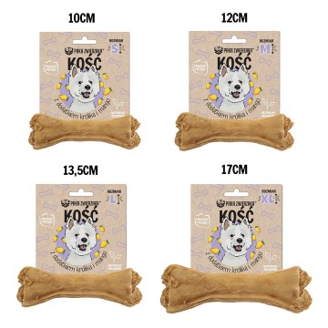 PAKA ZWIERZAKA Bone with rabbit and mango XL 17 cm - dog treat - 115g