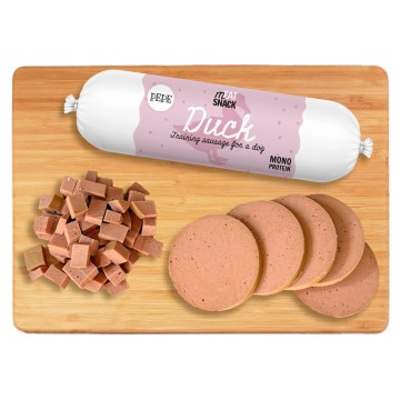 PAKA ZWIERZAKA Pepe Sausage Duck - dog treat - 200g