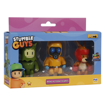 STUMBLE GUYS S2 MINI ACTION FIGURES - 3 PACK VER.B