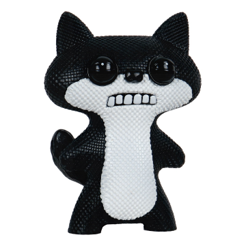 FUGGLER S1 CUSTOMIZABLE FIGURES 11 5 CM - SUSPICIOUS FOX BLACK CHASE