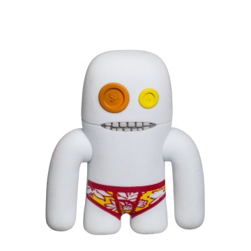 FUGGLER S1 FEATURE FIGURES 11 5 CM - SASQUOOSH WHITE