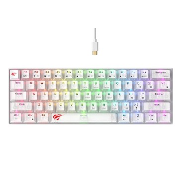 Havit KB903L - gaming keyboard (transparent white)
