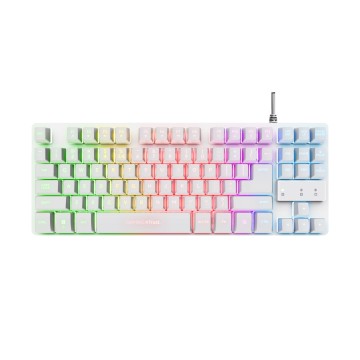Trust GXT 833W THADO TKL US - gaming keyboard  white