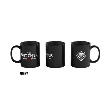 Mug Good Loot The Witcher 3 Art Heat Reveal - Witcher Signs 480 ml Black