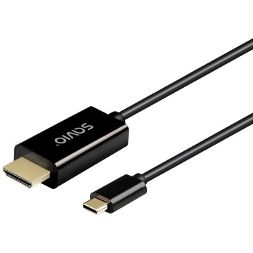 SAVIO CL-190 USB-C to HDMI Cable  30Hz  1m  plastic