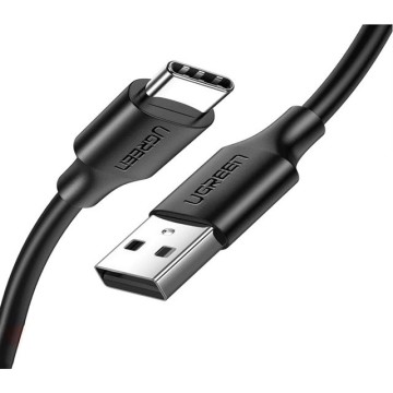 Ugreen USB-A / USB-C 3A 0.25m cable US287 (black)