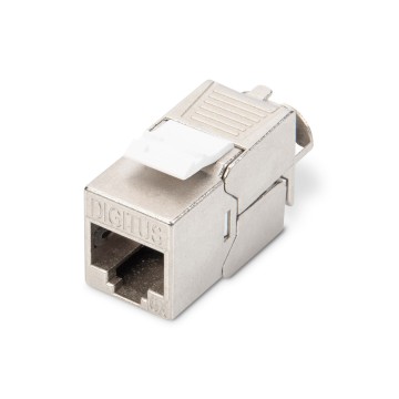Digitus CAT 6A Keystone module  shielded  tool-free mounting connection