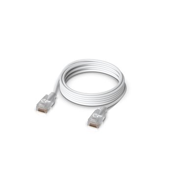 Ubiquiti UACC-Cable-Patch-EL-2M-W networking cable Translucent  White Cat6