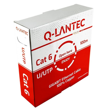 Q-LANTEC U/UTP cat.6A network cable  twisted pair  LSOH