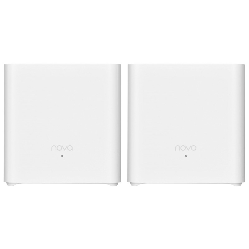 Tenda EX3 (2-pack) Dual-band (2.4 GHz / 5 GHz) Wi-Fi 6 (802.11ax) White 1 Internal Tenda EX3 (2-pack) Dual-band (2.4 GHz / 5 GHz) Wi-Fi 6 (802.11ax) White 1 Internal