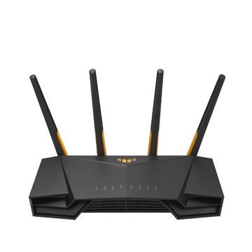 ASUS TUF Gaming AX3000 V2 wireless router Gigabit Ethernet Dual-band (2.4 GHz / 5 GHz) Black  Orange