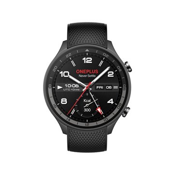 OnePlus Watch 2R 3.63 cm (1.43 ) AMOLED 46 mm Digital 466 x 466 pixels Touchscreen Grey Wi-Fi GPS (satellite)