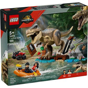 LEGO JURASSIC WORLD 76975 T-Rex River Escape