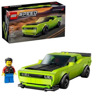 LEGO SPEED CHAMPIONS 77237 Dodge Challenger SRT Hellcat Sports Car