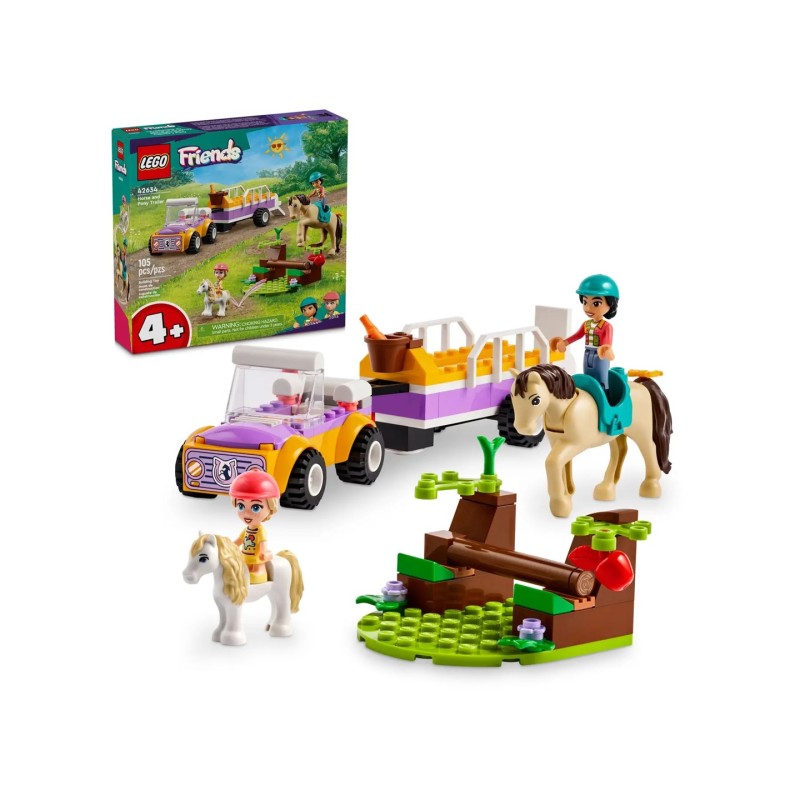 LEGO FRIENDS 42634 HORSE AND PONY TRAILER LEGO FRIENDS 42634 HORSE AND PONY TRAILER