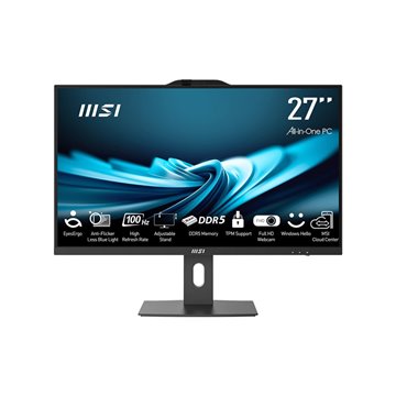 MSI Pro AP272P 14M-881XEU Intel® Core™ i5 i5-14400 68.6 cm (27 ) 1920 x 1080 pixels All-in-One PC 16 GB DDR5-SDRAM 512 GB SSD No