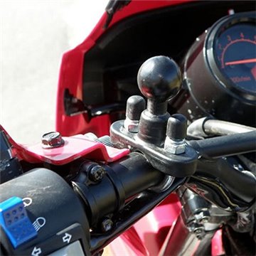 RAM Mounts Handlebar U-Bolt Base for Rails 0.5  to 1.25  in Diameter