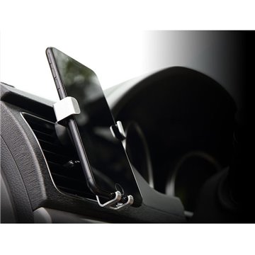 Maclean car phone holder  universal  for the ventilation grille  gravity  max. center distance 90mm  MC-324