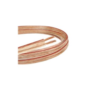 Libox Kabel głośnikowy 2x2 50mm LB0009-50 audio cable 50 m Transparent
